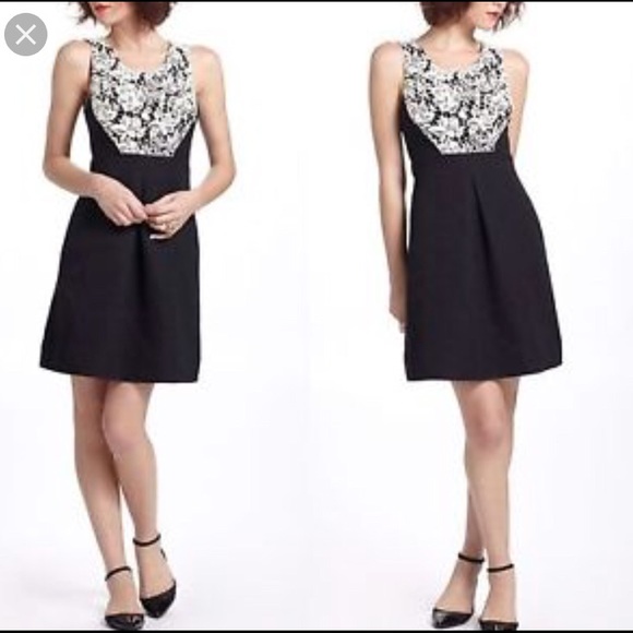 Anthropologie Moulinette Soeurs Shadow Lace Dress - Picture 2 of 8